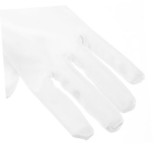 KESYOO 1 Pair Long Satin Gloves for Adorable Bow Detail Winter Ready Costume Accessories for Pageants Parties and Dress Up Events for Princess Cosplay and Stage Performances3