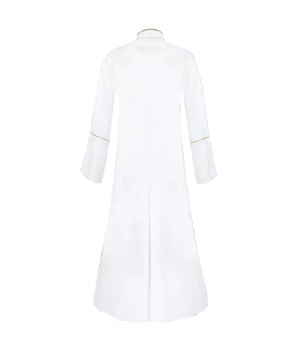 Clergy Robe for Men Preacher Minister Black Cassock Pastor Vestment Church Robes for Unisex2