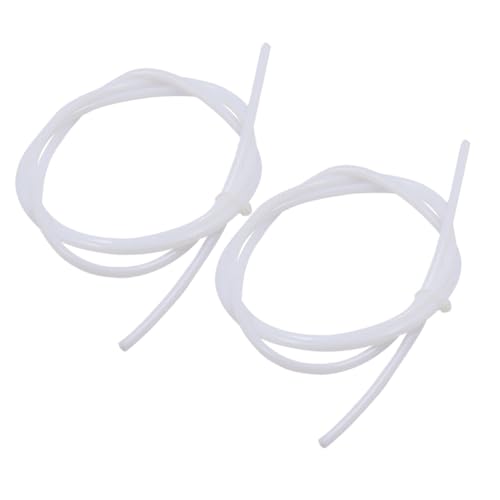 LIFKOME 2pcs Ptfe Tubing for 3d Printer Feeding Hose Practical and Easy to Use Remote Nozzle Feeding White High-quality 