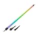 Heise by Metra 28 Inch Chasing LED Tube for Vehicle Accent Lighting, IP67 Waterproof, Aluminum Alloy, RGB Color Changing