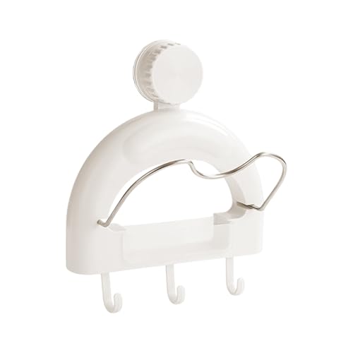 Soporte para tapa de olla para pared, estante con ventosa para tabla de cortar, para paños de cocina, cocina, entusiastas de la cocina, propietarios de caravanas, estudiantes universitarios