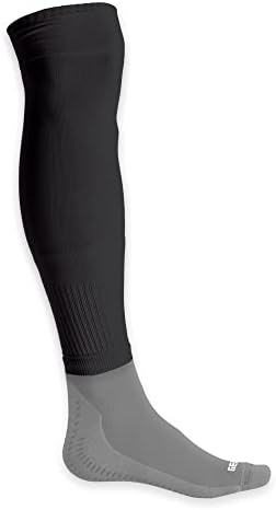 Calzettoni Da Calcio Unisex - Parastinchi Elastici E Traspiranti, Nero - Foto 8