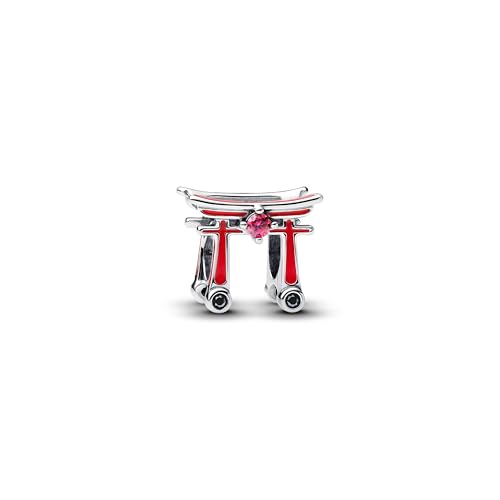 Abalorio de plata 925 con acabado artesanal tradicional compatible con Chamilia