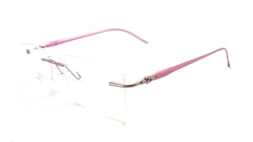 Image of N Specs An Optical Mall Reading Glasses For Men Women Unisex Stylish Framless Frame With Anti Reflected Unbreakable Fiber Glasses