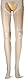 Miss O Glänzende Ouvert Strumpfhose mit Rücknaht, Schrittoffen, Silver, Large / X-Large