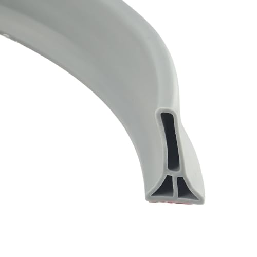 Barra de ducha de silicona flexible con junta de ducha impermeable para baño 7