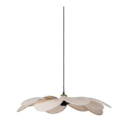 Suspension métal et lin Grande Margaux D90, luminaire d'architecte design