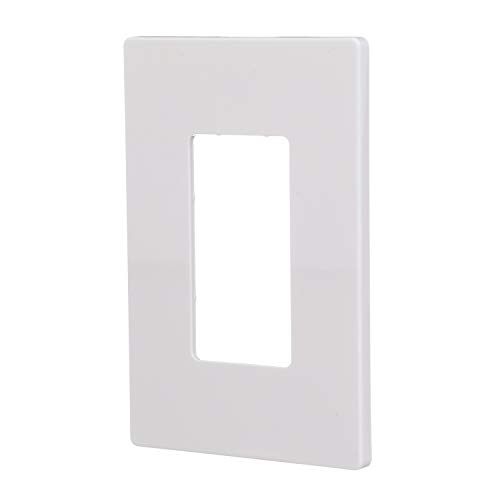 Image of Eaton EWFTRCR15-W-BX-L Wi-Fi Smart Receptacle Works with Hey Google and Alexa with Screwless Decorator Wallplate, White