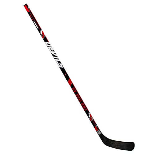 Franklin Sports Nhl New Jersey Devils Team 48-Inch Vinyl Hockey Stick (Right), Junior, Red #TOP23