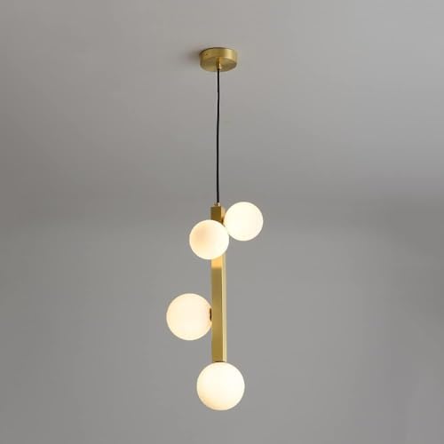 Luminaires suspendus boule de verre pour éliminer l'éclairage agressif