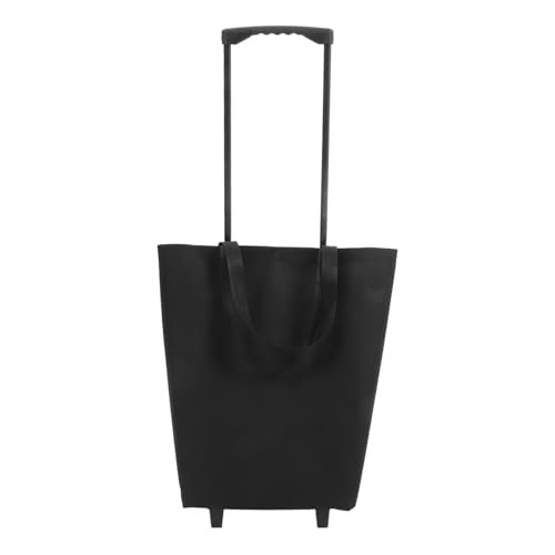 HOODANCOS Carrito de Compras Plegable con Ruedas Pequeño y Portátil con Asa Retráctil para Transporte Fácil y Resistente para Supermercado y Uso Doméstico Multifuncional