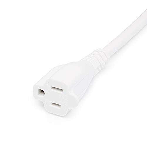 Amazon Basics 25-Foot Extension Cord - 13 Amps, 125V - White #TOP2