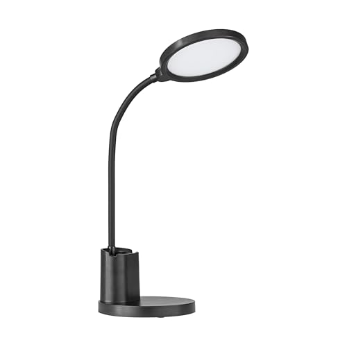 Eglo Lampe de chevet LED tactile Brolini, lampe de table dimmable sans fil, température de couleur réglable (blanc chaud – froid), luminaire pour bureau et...