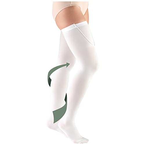 image for Truform Anti Embolism Stockings, Thigh High Post Surgery Recovery Hosp