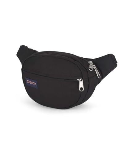 jansport fifth avenue fanny pack crossbody bags for women men city lights - stylish durable waist bag with adjustable belt main zippered pocket quick stash pocket - premium travel essentials