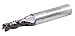Accusize Industrial Tools Standard Tooth M42 8% Cobalt TiAlN Roughing End Mill, 1/4