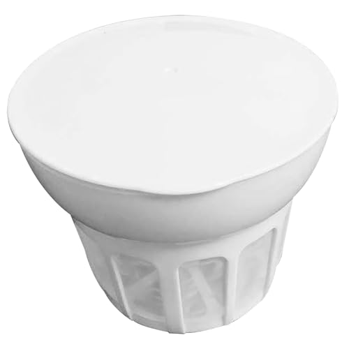 CNAFGBGG Filador de Yogurt con Tapa de Malla Fina del Filtro de Yogurt Cesta de colador gráfico Separador para filtrar Miel de Jugo, Leche ...