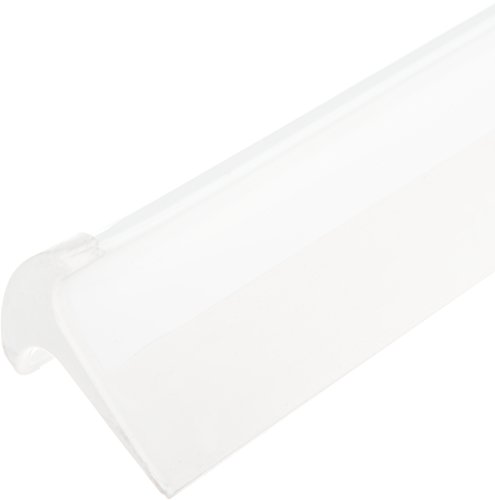 Image of SPARTA 24 inch Floor Squeegee Replacement Head, Seamless Rubber with Rust-Free Plastic Frame for HACCP Compliance, Heavy-Duty Industrial Use, Thermoplastic Rubber, 24 Inches, White