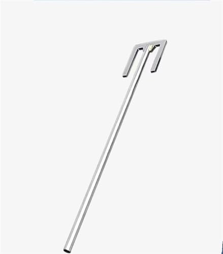 1PC 304 Stainless Steel Laboratory Dispersion Anchor Paddle - 40-110mm Width, 300-400mm Length, Stirring Blade with Rod for Mixing & Agitation, Durable, Corrosion-Resistant