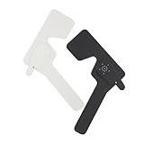 LALADEFIEE 2 Stück Teiliges Augenabdeckungs Bruchsicherem Abs Ergonomisch Geformt für Komfortable Sehtests Praktisches Kompaktes Design für Optometrische Prüfungen in Schule und Klinik