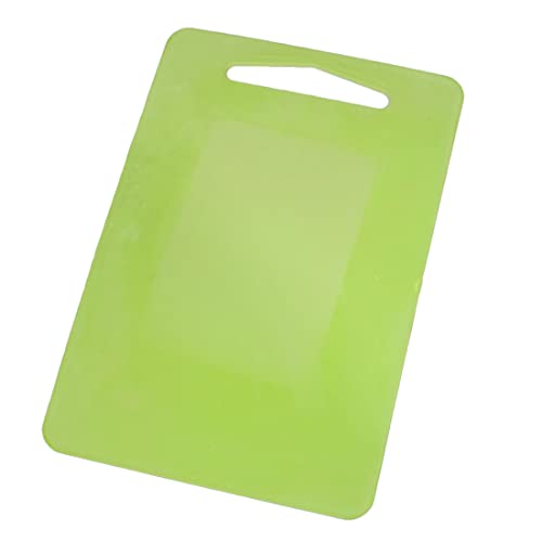 Ruilogod 34.5cm x 24cm x 0.4cm base de corte de plástico flexible tajadera verde