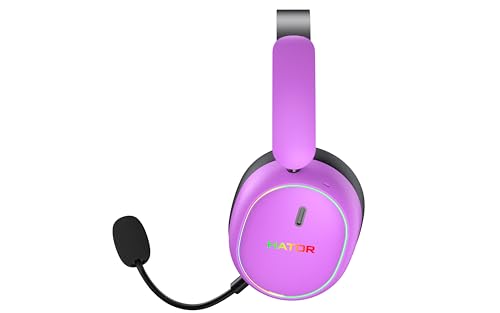 Casque de jeu sans fil audio spatial HATOR Phoenix 2 avec batterie 45 h - 5