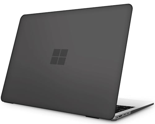 NPUOLS Surface Laptop 7 13.8インチ 2024年発売 用 ケース カバー 全面保護 耐衝擊性 サーフェスラップトップ7 スリム 保護ケース Model番号:2036 対応(ブラック)