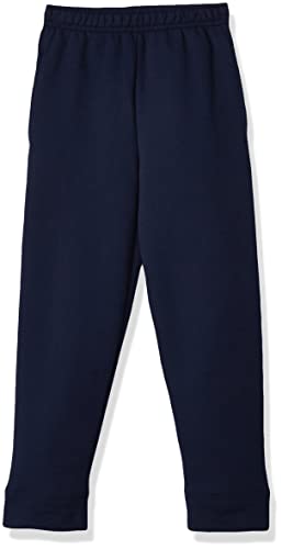 Fruit of the Loom Boys' Fleece Jogger Sweatpant, Ghost Times Square Navy Stripe, X-Small