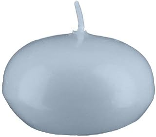 Kopschitz Velas flotantes vaqueras, color azul, diámetro 60 x 24 mm, 20 unidades