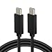 CBUS USB 3.2 Gen2 USB-C auf USB-C 100W 10Gbps Kabel Kompatibel mit Thunderbolt 3, Dockingstationen, SSD-Laufwerken, MacBook Pro/Air, Dell XPS, Lenovo Yoga, 4K/5K Monitor-Displays (1 m, Schwarz)