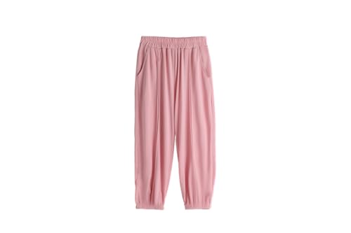 Girl's Jogger Swearpants High Elastic Waist Pants Casual Wide Leg Swearpants