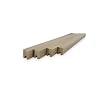Poplar U-Channel framing Stock. Great for Stained Glass Work, Four-72 Inch Pieces
