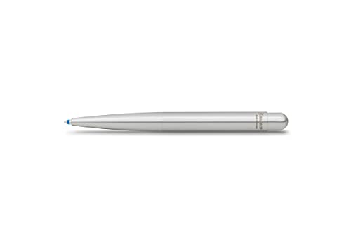Kaweco LILIPUT Stylo bille rétractable en acier inoxydable durable avec sa boîte métal rétro