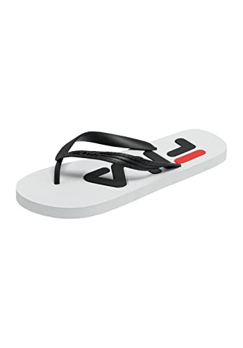 Fila Troy Slipper, Mocassin Homme, White Black, 45 EU