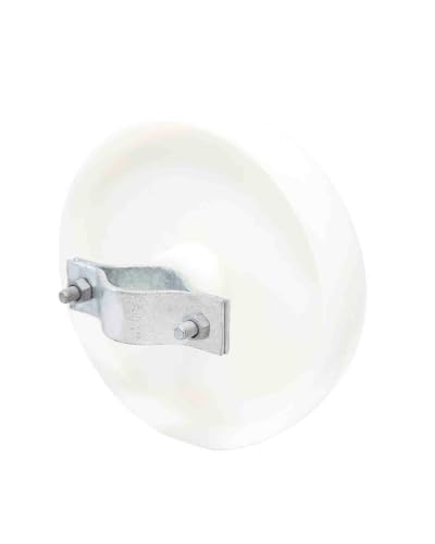 Zaundirekt Bauzaun Rolle mit Halterung für Bauzauntore 190 mm