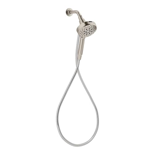 Kohler Assert Handshower Multifunction 6 Spray Modes Pause Magnetic Dock Easy Installation (Brushed Nickel)