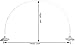Amon techHeavy Duty Balloon Arch Kit 10 feet Tall and 13 feet wide,Large Plastic Balloon Column Stands with Heavy Bases, Poles,Balloon Ring Stand Circle for Birthday, Wedding, Events, Party Decoration