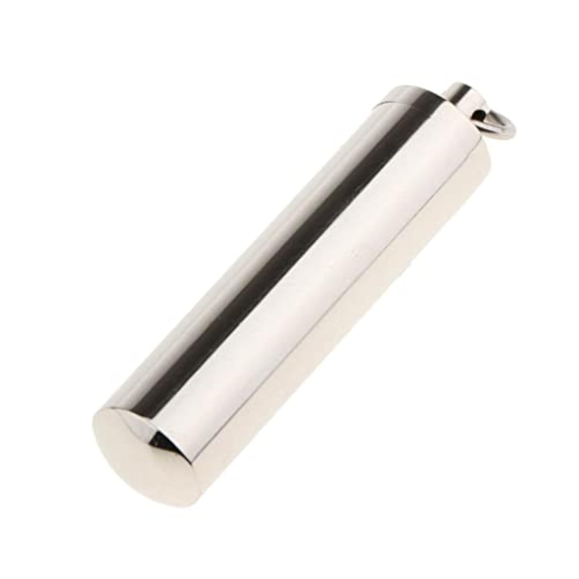 Stainless Steel Capsule Pendant Urn Ash Memorial Necklace