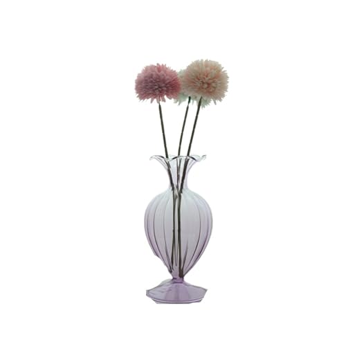 �V���v���ȃK���X�̉ԕr�A�z�[���I�t�B�X�⃊�r���O���[���̃t�����[�A�����W�����g�p�̃f�X�N�g�b�v���k�{�g��(Purple)