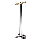 Lezyne Unisex-Adult Standluftpumpe Alloy Floor Drive Tall, Silber-glänzend 220psi, 66, 5cm, 1-fp-afldr-v5t06, Silver/Hi Gloss, 66,5cm