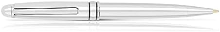 Personalised Stylish Ballpoint Engraved Pen In Presentation Box - Personalised Gifts For Anniversary Or Any Gift Idea, Gifts For Men, Gifts For Woman - Enter Your Custom Engraving (Silver)