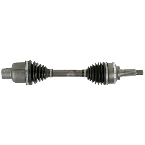 Image of Detroit Axle - Front Right Steering Knuckle CV Axle for Ford Escape Mazda Tribute Mercury Mariner, Passenger Side CV Axle Shaft Steering Knuckle & Wheel Bearing Hub Replacement