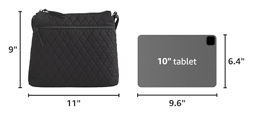 Image of Vera Bradley Women's Premium Cotton Original Zip Hipster Crossbody Bag