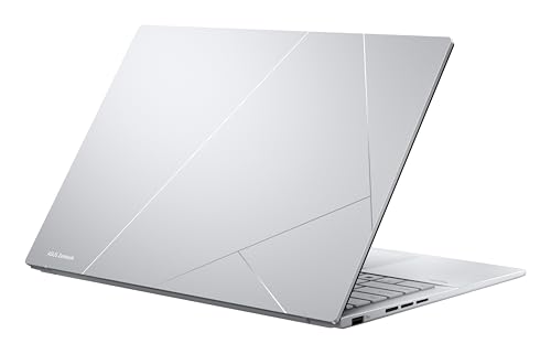 ASUS Zenbook 14 OLED UX3405CA-QD1481W - Ordenador Portátil 14" WUXGA (Intel Core Ultra 7 255H, 16GB RAM, 512GB SSD, ARC 140T, Windows 11 Home) Niebla Plateada - Teclado QWERTY español - Imagen 6