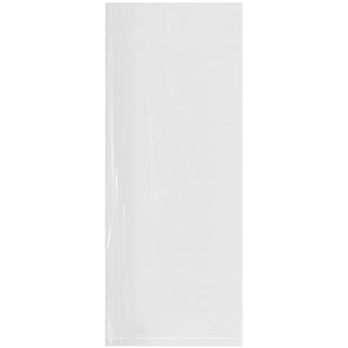 Plymor 4 x 10 inch, 1.25 Mil Flat Open Clear Poly Bags (Case of 1,000) image 2