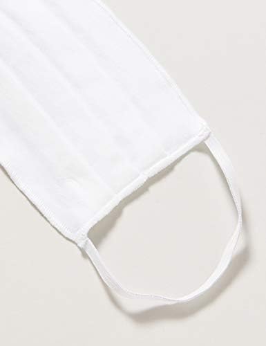 Oscar Apparels Reusable Face Mask, 100% BCI Cotton with Elastic Loop, Adult (10 Pack)