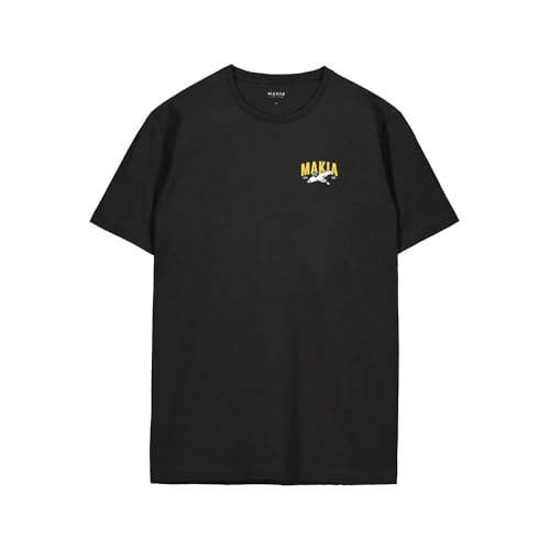 T-shirt Airforce M MAKIA manches courtes en coton col rond pour homme
