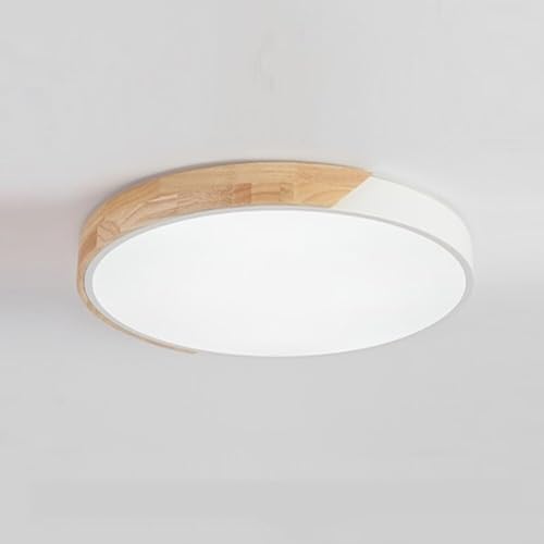 Plafonnier LED ultra fin anti-éblouissement avec réglage de température de couleur pour salon