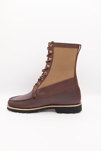 Field & Stream x Gokey The Legend 8" Dry Wax Canvas and Leather Upland Boot4