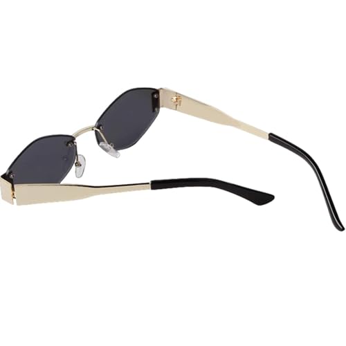 Lunettes de soleil sans monture légères anti compression nez - 6